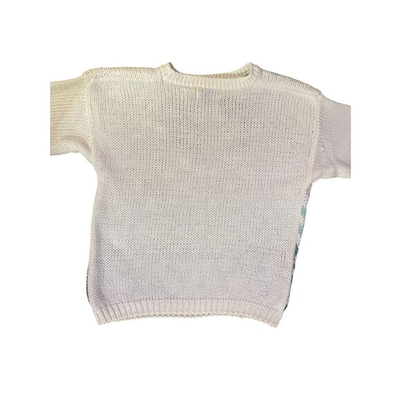 Vintage Shenanigans Sweater Womens M Used Knitted by Hand - Picture 13 of 16